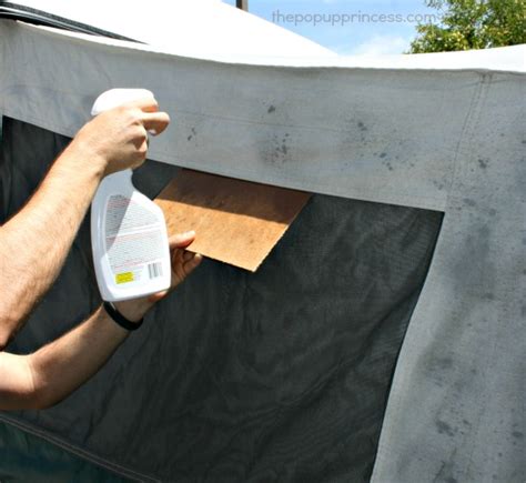 Cleaning And Waterproofing Pop Up Camper Canvas The Pop Up Princess