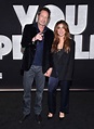David Duchovny makes rare appearance with young girlfriend Monique ...