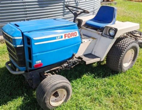 Ford Lgt 195 Garden Tractor Technical Data And Review