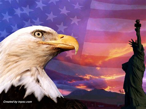 49 American Flag Eagle Wallpaper On Wallpapersafari