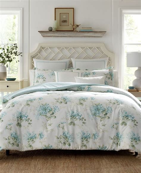 Laura Ashley Honeysuckle Comforter Set Full Queen Macy S
