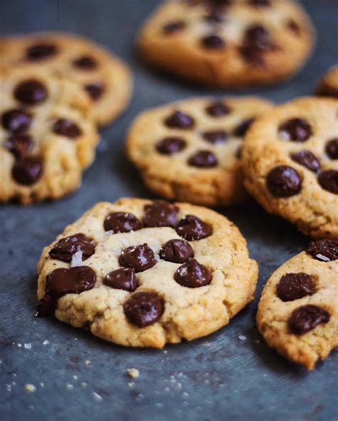 Replace butter with oil for vegan cookies. Eggless Chocolate Chip Cookies - Bake with Shivesh