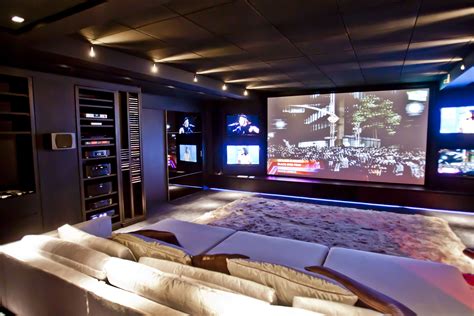 Pin By Outstanding Design On Ambientes Com Kyowa Home Cinema Room
