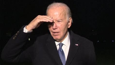 he is running and i have to run says joe biden when asked about donald trump and the us