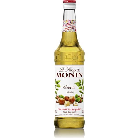 Monin Syrup 1Ltr Hazelnut PET Hospitality Supplies Express