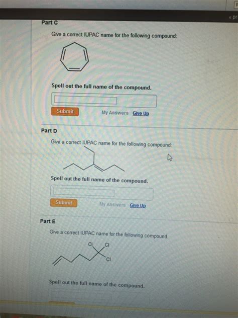 Solved Give A Coned Iupac Name For The Following Compound Chegg Com My Xxx Hot Girl