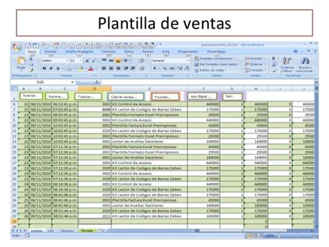 Sistema De Inventario Excel Codigos De Barras Y Formato De Venta