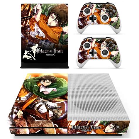 Anime Attack On Titan Skin Sticker Decal For Microsoft Xbox One S