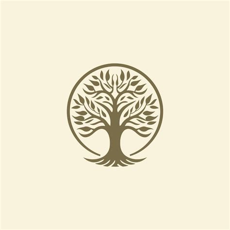 Premium Vector Tree Logo Design Vector Illustration