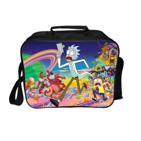 Rick And Morty Lunch Box Series Lunch Bag Running Rick Lunchboxes And Bags