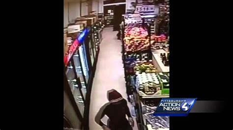 Surveillance Clerk With Sword Customer Foil Northside Store Robbery