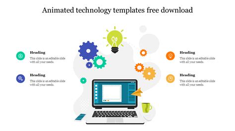Get Animated Technology Powerpoint Templates Free Download
