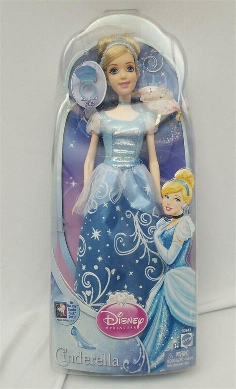 2011 Mattel Disney Princess Cinderella Doll 12 With Ring R Dolls