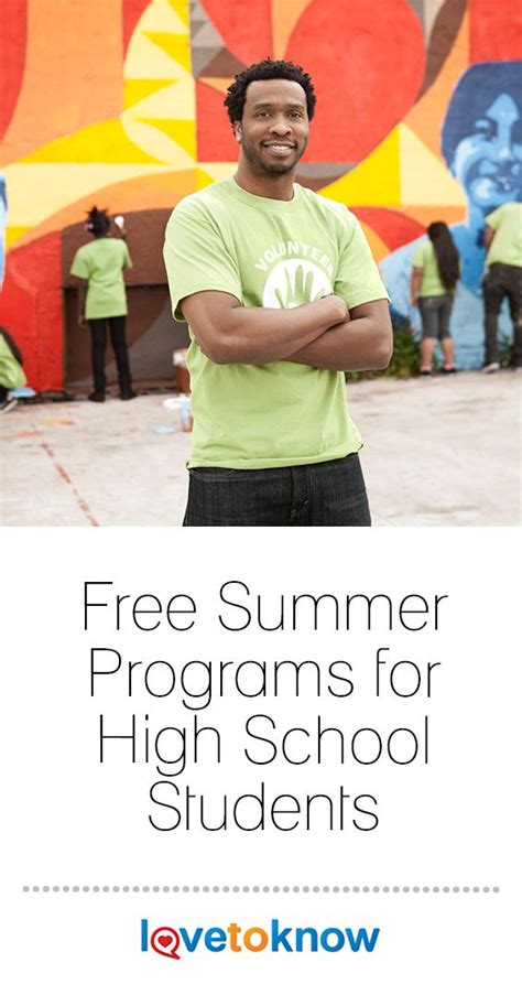 Free Summer Programs For High School Students Lovetoknow Summer