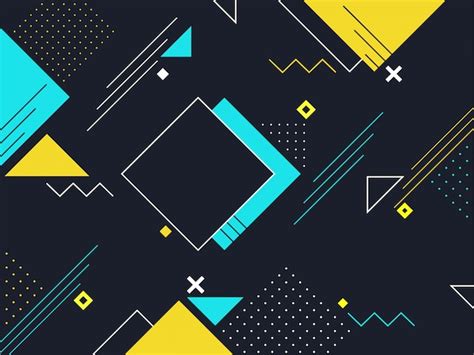 Premium Vector | Vector illustration of abstract geometric background.
