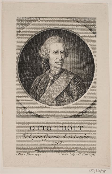 Otto Thott 1781 Georg Christian Schule Georg Mathias Fuchs Jf