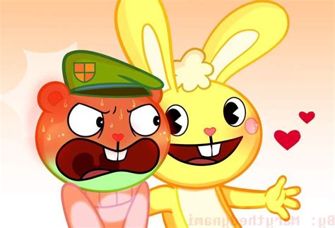 Flippy X Cuddles Happy Tree Friends Happy Tree Friends Flippy Happy Friends