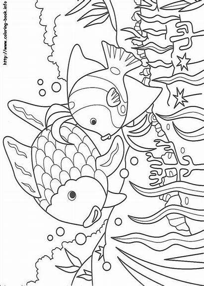 Rainbow Pages Fish Coloring