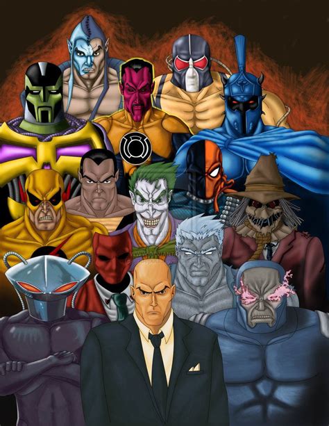 Dc Villains Gallery By Andepoul On Deviantart Dc Villains Dc Comics Artwork Comic Book Villains