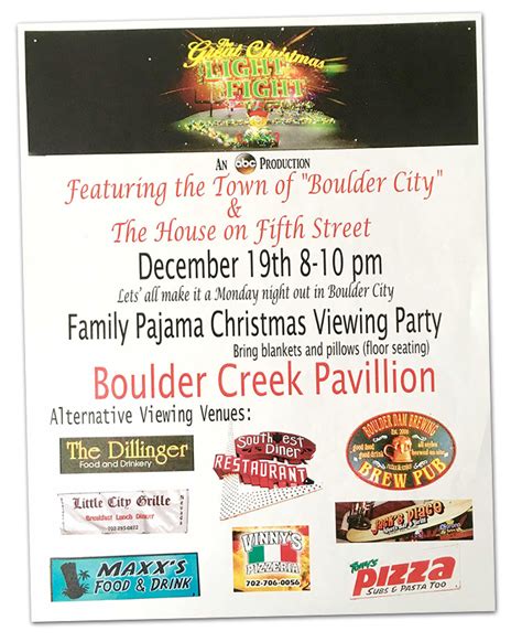 Great Light Fight Flyer for Boulder City, Nevada - Boulder City: Home ...