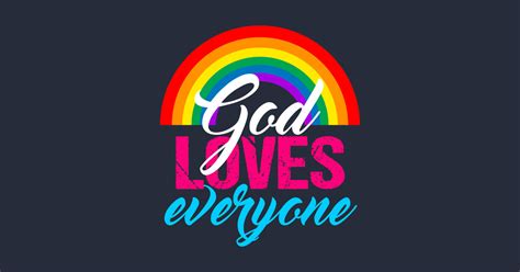 God Loves Everyone God Loves You Sticker Teepublic Au