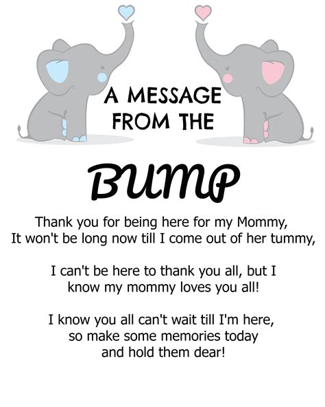 Thank You Poems For Baby Shower