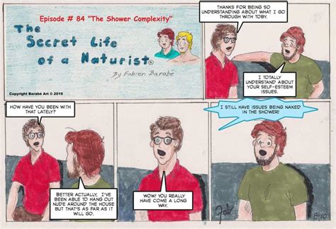 The Secret Life Of A Naturist 84 “the Shower Complexity” The Secret Life Of A Naturist Cartoon