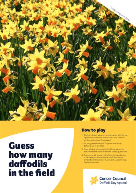 Days hope by the bunch program. Resources for your 2019 Daffodil Day Event | Cancer Council