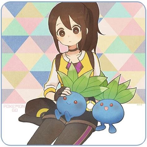 ♥ Girl Female Protagonist Pokémon Pokémon Go Brown Hair