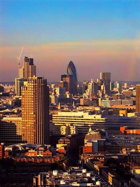 Gherkin Sunset London Summer 2010 Please Dont Use This I Flickr