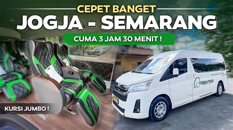 TRAVEL CEPAT SPESIALIS KEJAR WAKTU Hiace Rimba Raya Jogja Semarang