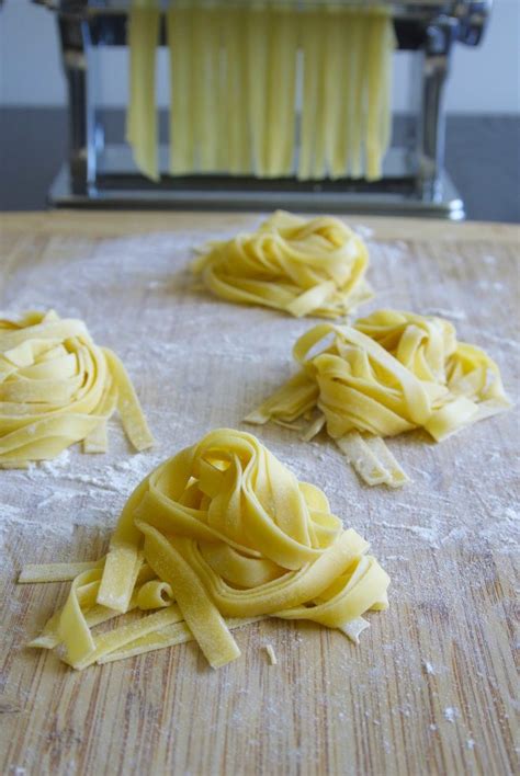 Homemade Tagliatelle Pasta - Culinary Ginger