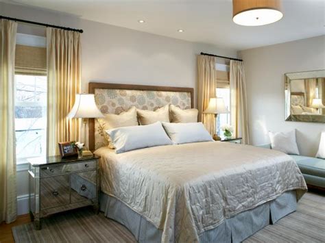 Serene Gray And Gold Bedroom Hgtv