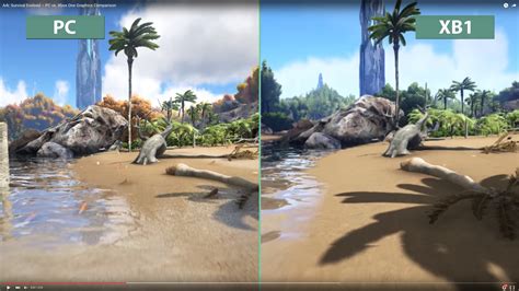 Ark Survival Evolved Pc Vs Xbox One Graphics Comparison Neogaf