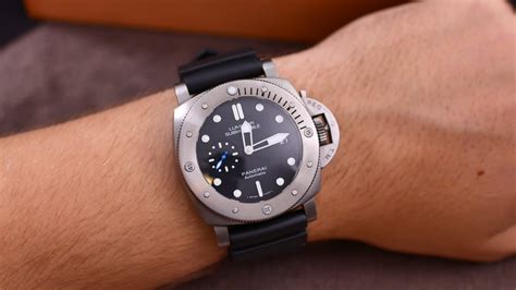 Panerai Submersible 47mm Pam01305 Unboxing And First Impressions Youtube