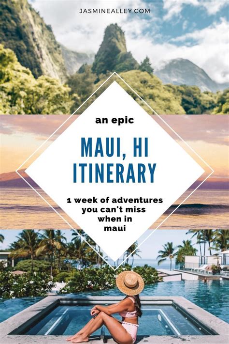 Hawaii Itinerary Hawaii Travel Guide Maui Travel Travel Usa Travel