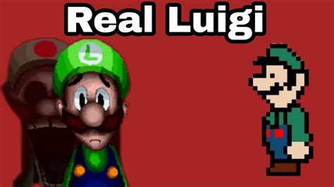 Luigi Too Lateexe Sprite Reveal Real Luigi Youtube