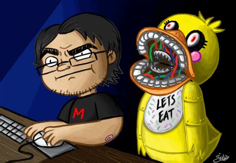 Markiplier And Chica By Sibbies On Deviantart