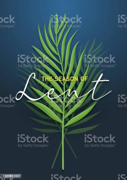 Season Of Lent Vector Illustration Stock Illustration Download Image