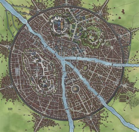 An Update On Cressfil The Imperial Capital Inkarnate Fantasy City