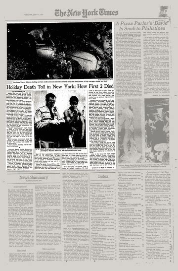 Holiday Death Toll In New York How First 2 Died The New York Times