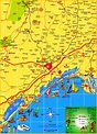 Travel map of surroundings of Montpellier - Ontheworldmap.com