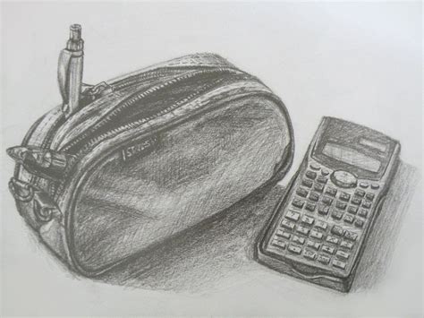 My Pencil Case And Calculator By Mineugene Pencil Case Pencil
