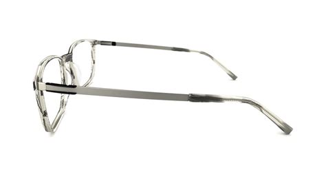 Specsavers Mens Glasses Tech Specs 06 Blue Angular Plastic Acetate
