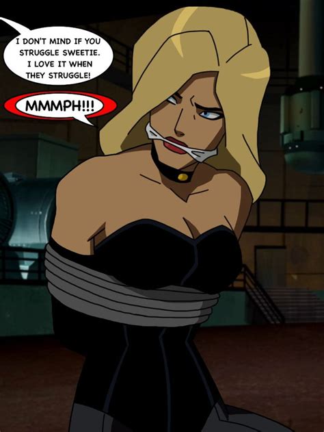Young Justice Black Canary Gagged By Theoneandonlycaptor