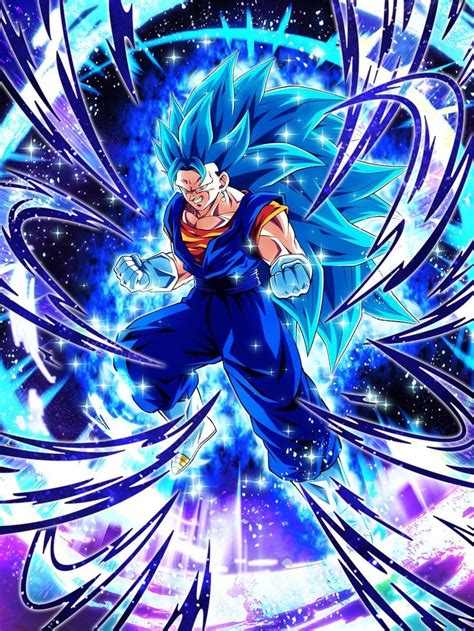 Vegito Ssj 3 Blue Anime Dragon Ball Goku Dragon Ball Art Goku