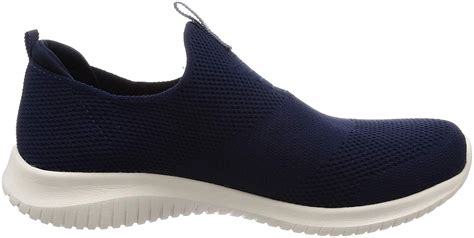 Skechers Women Ultra Flex First Take Walking Shoes Navy Blue Jbk Ebay