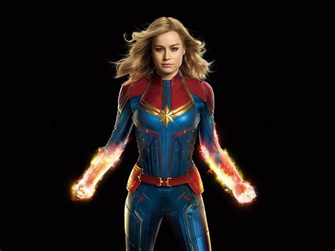 Fan Art Brie Larson Superhero Captain Marvel 2019 Movie Wallpaper Hd Image Picture