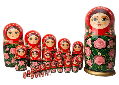 Art Nesting Doll 30pc175 30 Piece Russian Nesting Doll