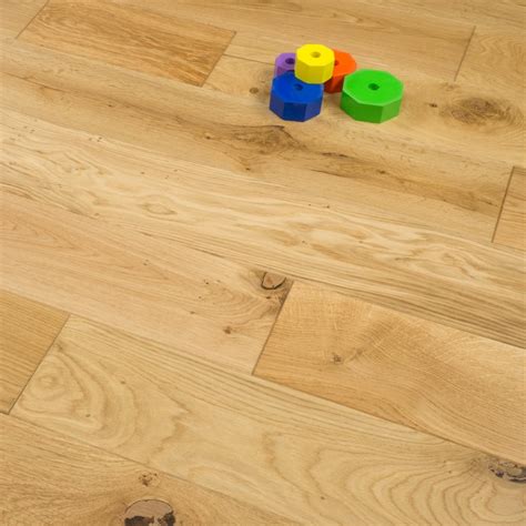 Timeless 18mm Engineered Flooring Oak Brushed And Lacquered 1